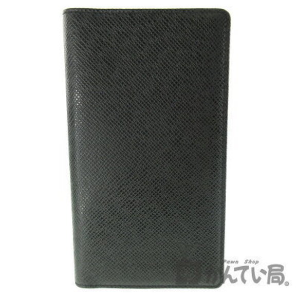 Louis Vuitton Agenda Pochette Wallet Case Taiga Leather Ardoise - Picture 1 of 5